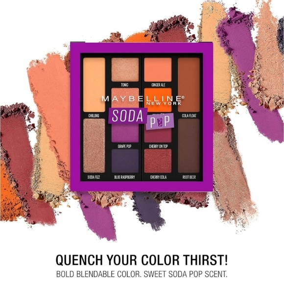 Maybelline Other - 🩷 3/$15 MAYBELLINE "SODA POP" EYESHADOW PALETTE, 9 MATTE & SHIMMER COLORS, NWT